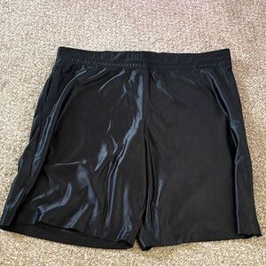 Athletech Men's Black Athletic Shorts